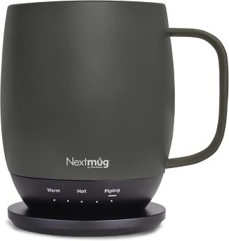 Nextmug Temperature-Controlled, Self-Heating Coffee Mug